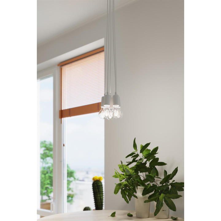 Lampa wisząca DIEGO 1 biała