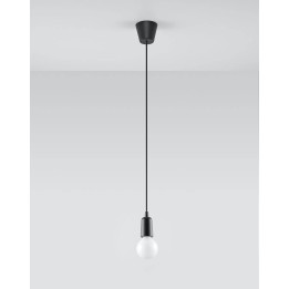 Lampa wisząca DIEGO 1 czarna