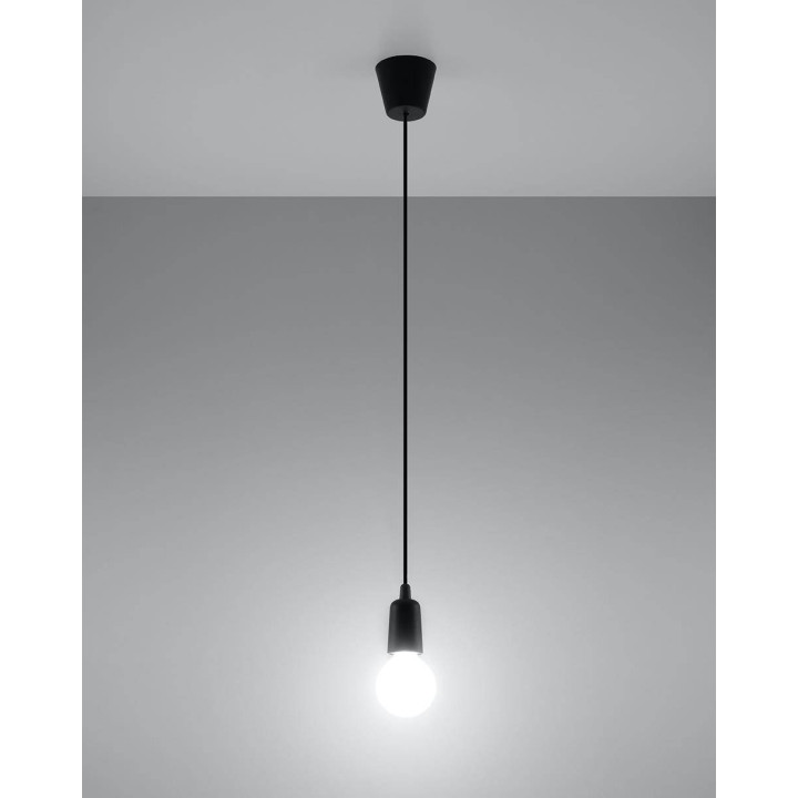 Lampa wisząca DIEGO 1 czarna