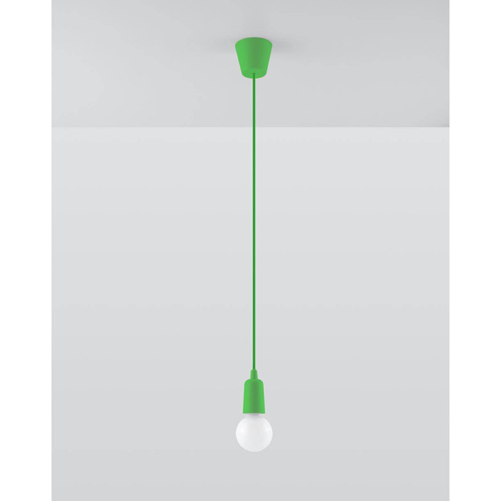 Lampa wisząca DIEGO 1 zielony