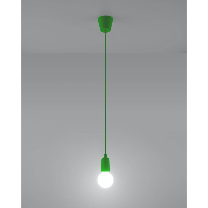 Lampa wisząca DIEGO 1 zielony