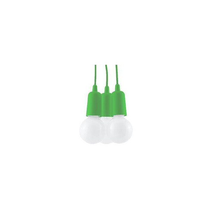 Lampa wisząca DIEGO 3 zielony