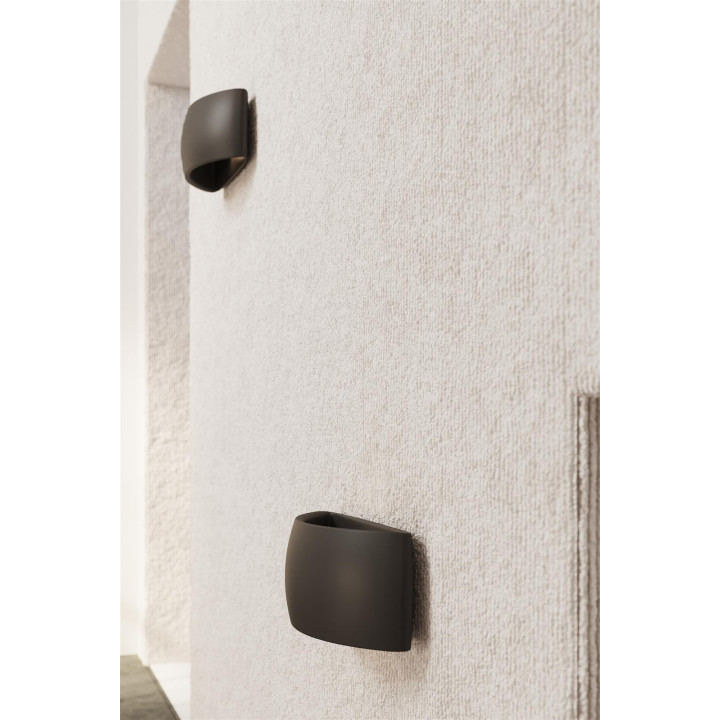 Kinkiet ceramiczny PONTIUS czarny