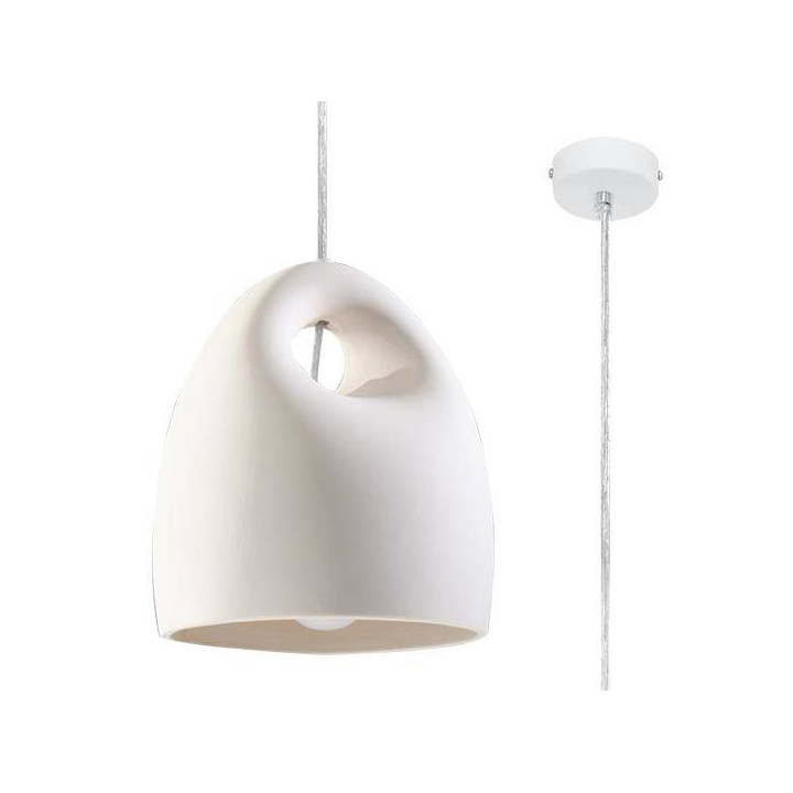 Lampa wisząca ceramiczna BUKANO