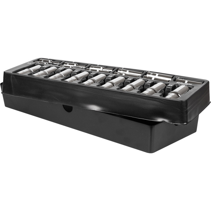 WKŁAD - NASADKI DŁUGIE 1/4', 1/2' 4-24 MM 20 ELEM. (TACKA C1101 W ZESTAWIE)