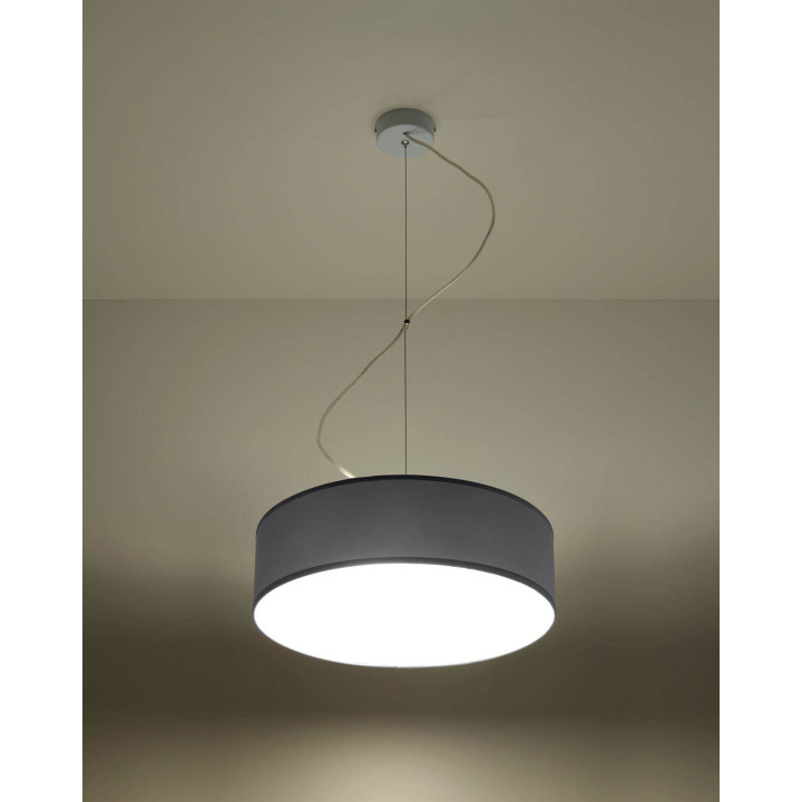 Lampa wisząca ARENA 35 szara