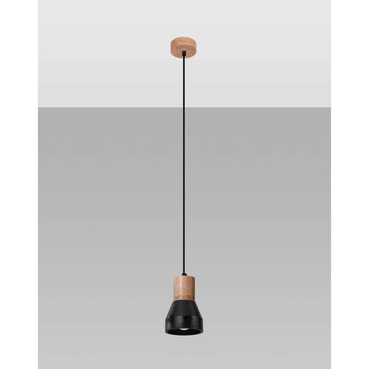 Lampa wisząca QUBIC czarna