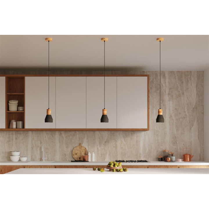 Lampa wisząca QUBIC czarna