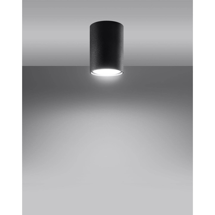 Plafon LAGOS 10 czarny