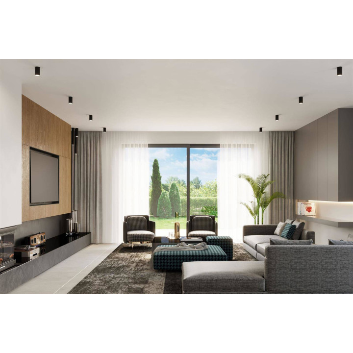 Plafon LAGOS 40 czarny