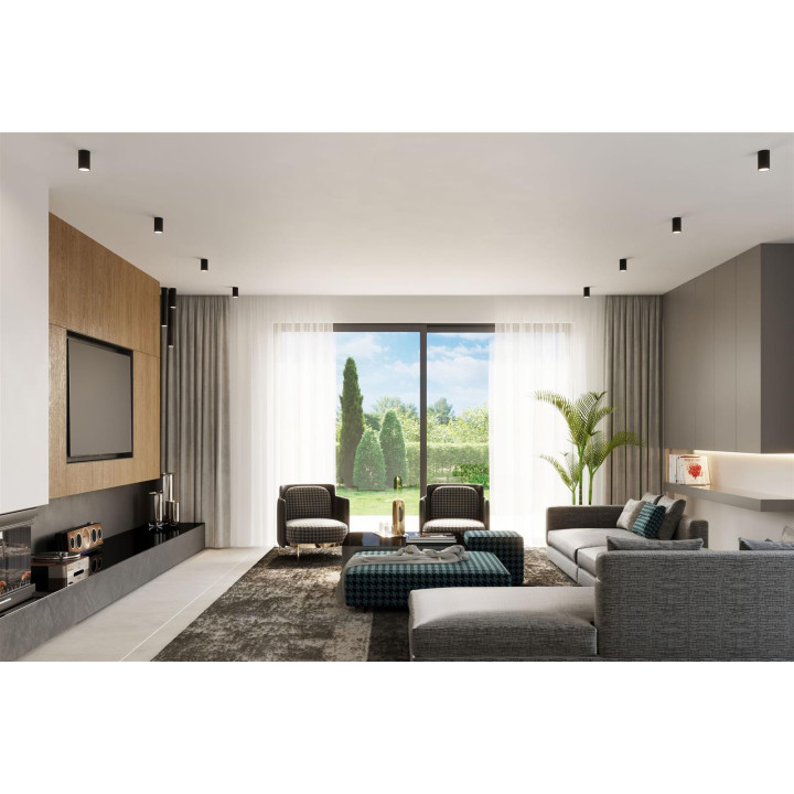 Plafon LAGOS 60 czarny
