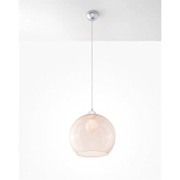 Lampa wisząca BALL szampański