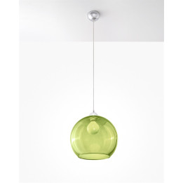 Lampa wisząca BALL zielona