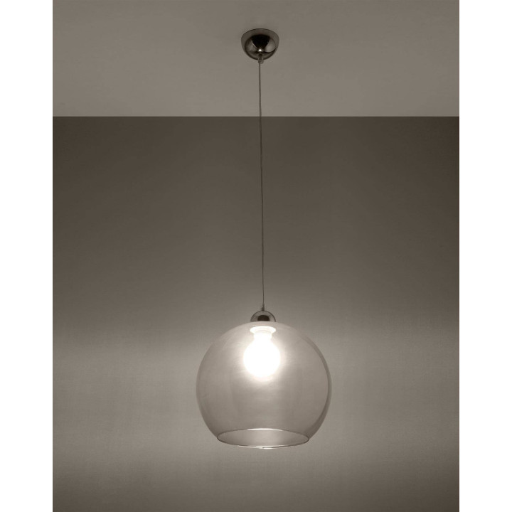 Lampa wisząca BALL transparentny