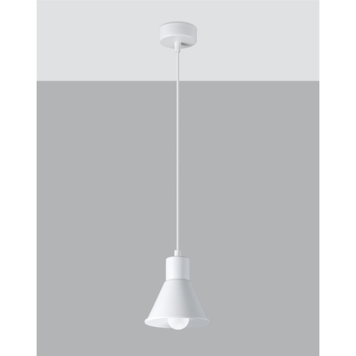 Lampa wisząca TALEJA 1 biała [E27]