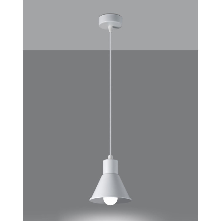 Lampa wisząca TALEJA 1 biała [E27]