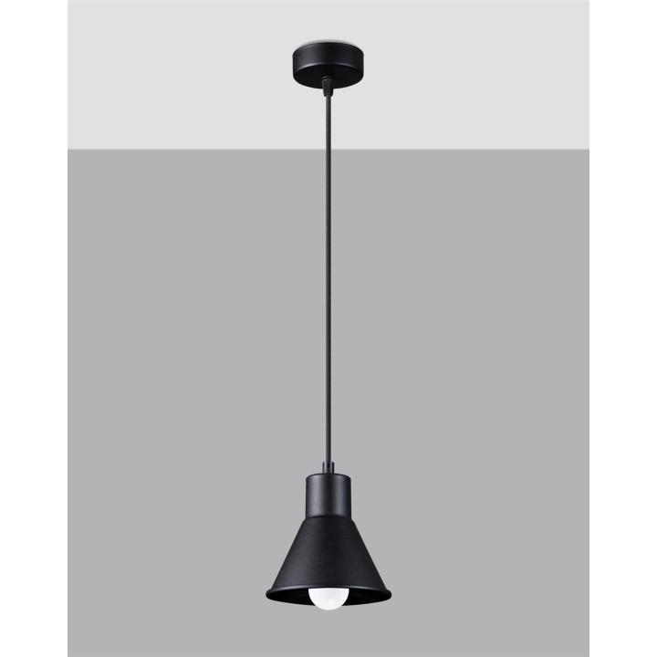Lampa wisząca TALEJA 1 czarna [E27]