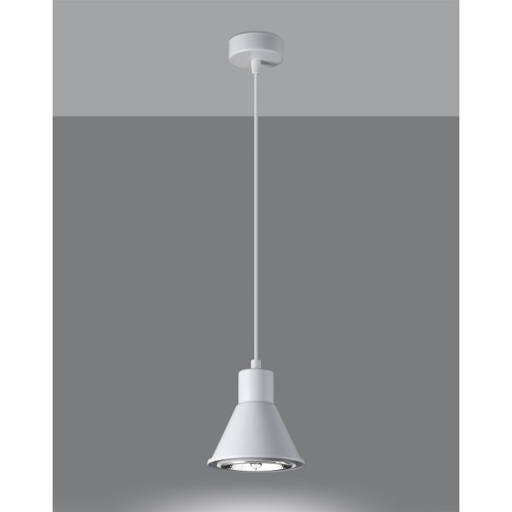 Lampa wisząca TAZILA 1 biała [ES111]
