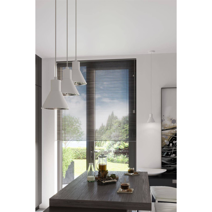 Lampa wisząca TAZILA 1 biała [ES111]