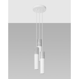 Lampa wisząca BORGIO 3P biały