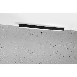 Plafon PINNE 90 czarny 3000K