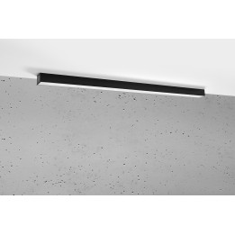 Plafon PINNE 117 czarny 4000K