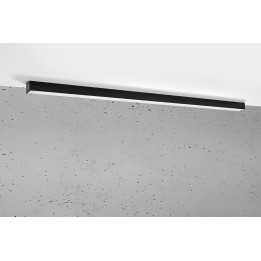 Plafon PINNE 150 czarny 3000K