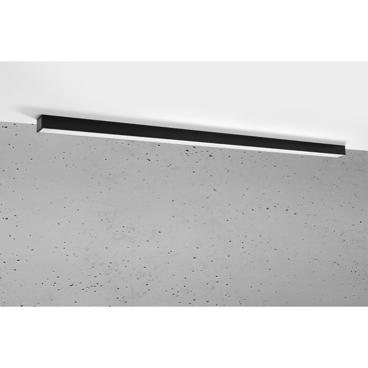 Plafon PINNE 150 czarny 3000K