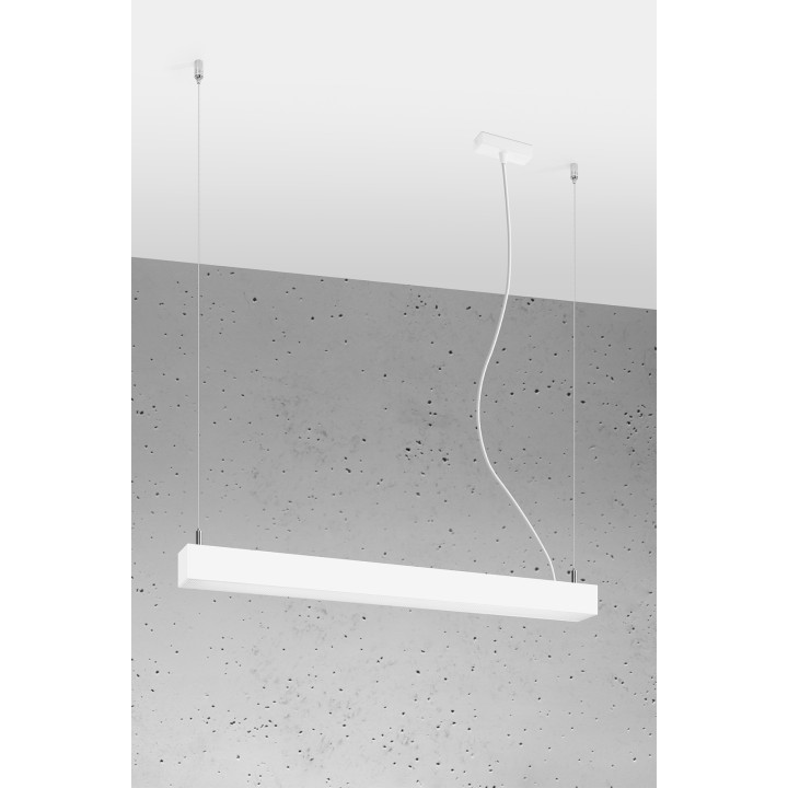 Lampa wisząca PINNE 67 biała 4000K
