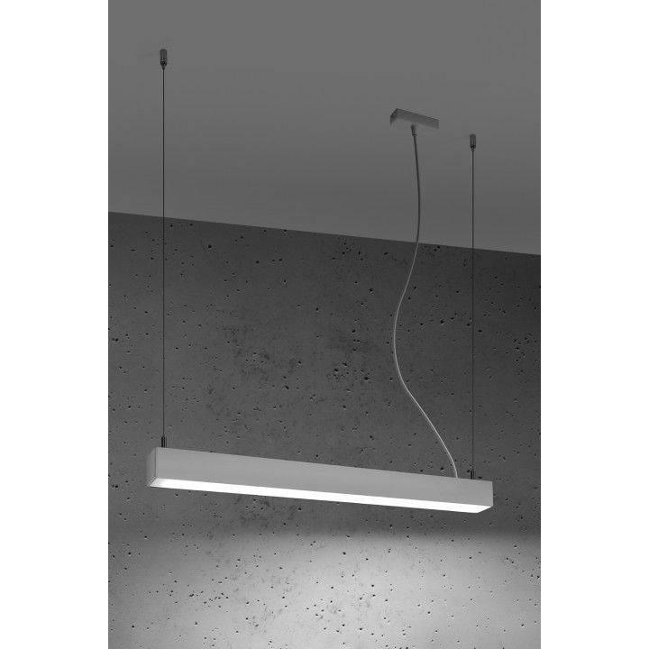 Lampa wisząca PINNE 67 biała 4000K