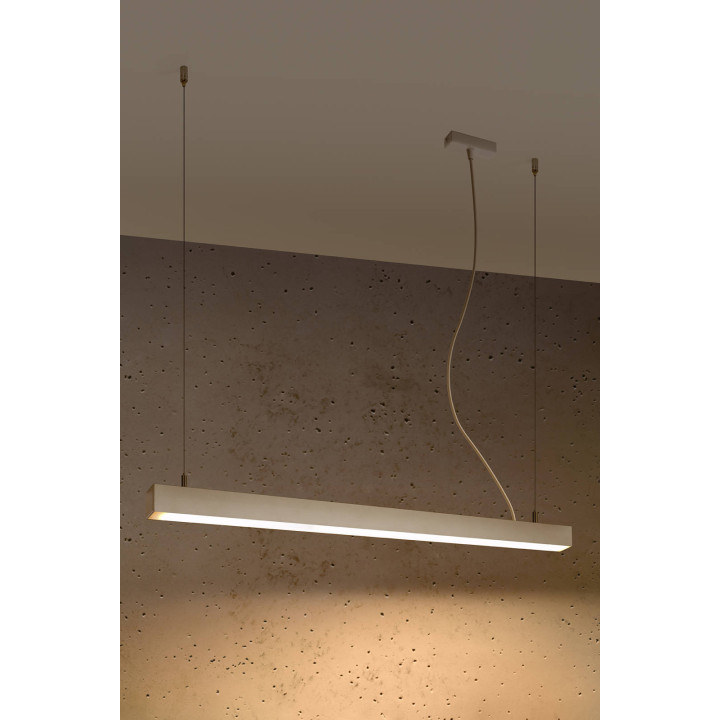 Lampa wisząca PINNE 90 biała 3000K