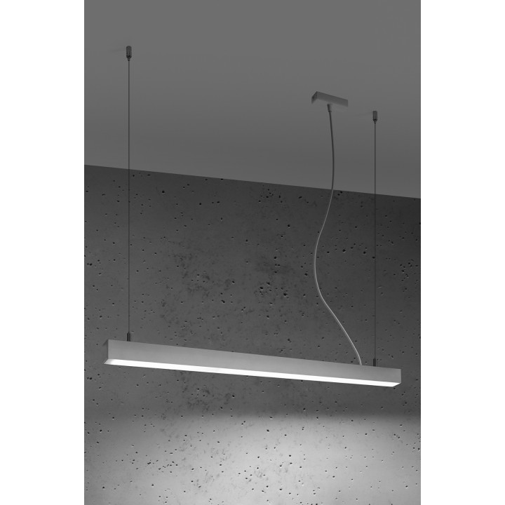 Lampa wisząca PINNE 90 biała 4000K