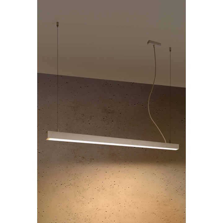 Lampa wisząca PINNE 117 biała 3000K