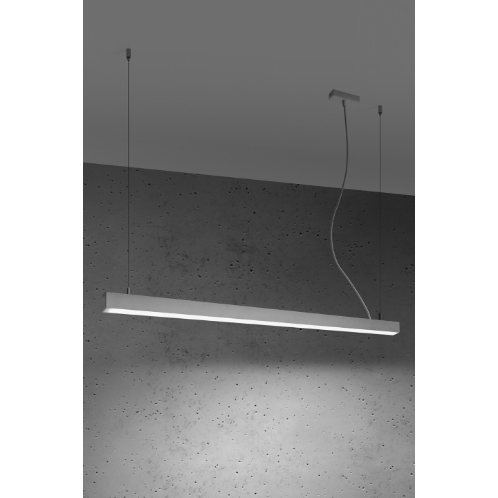 Lampa wisząca PINNE 117 biała 4000K