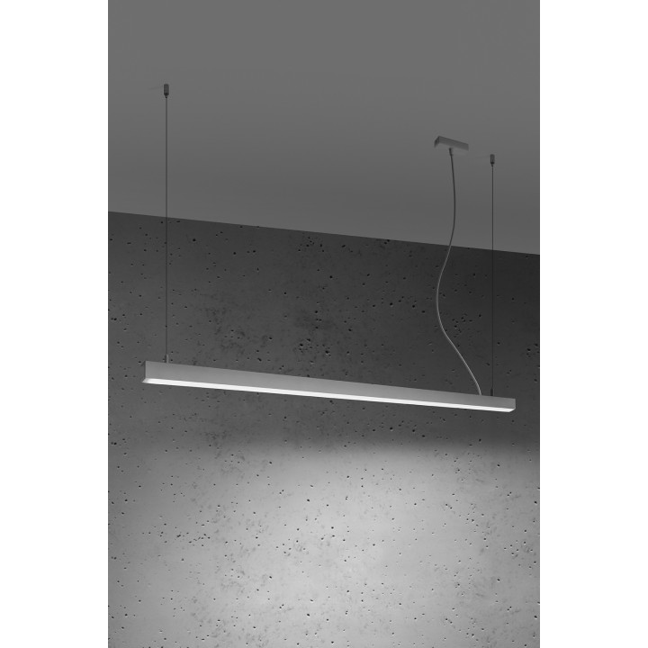 Lampa wisząca PINNE 150 biała 4000K