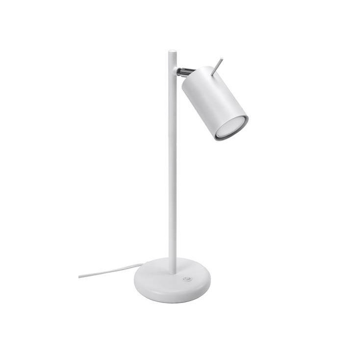 Lampa biurkowa RING biała