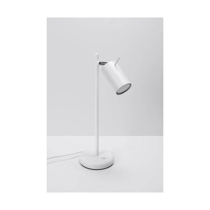 Lampa biurkowa RING biała