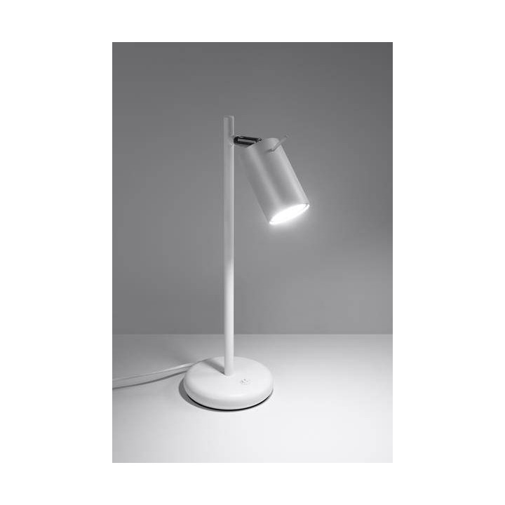 Lampa biurkowa RING biała