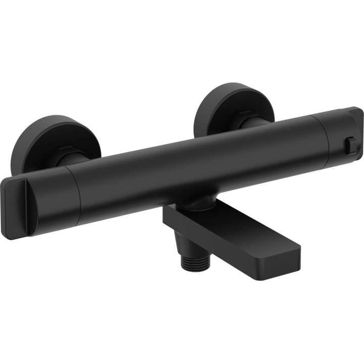 BATERIA WANNOWA TERMOSTATYCZNA SKŁADANA NERO THERM BCH N1BT