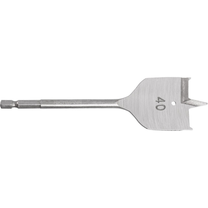 WIERTŁO PIÓRKOWE DO DREWNA 40 MM UCHWYT 1/4'