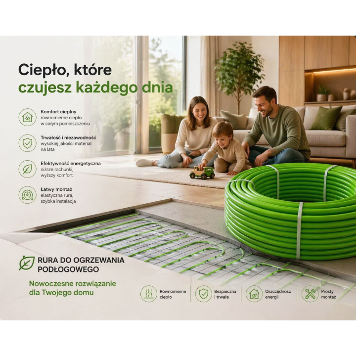Rura Podłogowa Wavin 16x2 PE-RT EVOH PEX 200m Kameleon