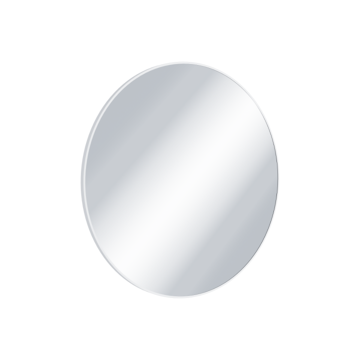 Virro lustro łazienkowe 60 cm okrągłe, biały mat