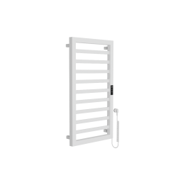 Brego Smart grzejnik łazienkowy elektryczny 91x50 cm, biały mat