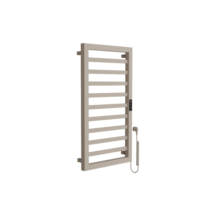Brego Smart grzejnik łazienkowy elektryczny 91x50 cm, cappuccino