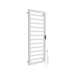 Brego Smart grzejnik łazienkowy elektryczny 115x50 cm, biały mat
