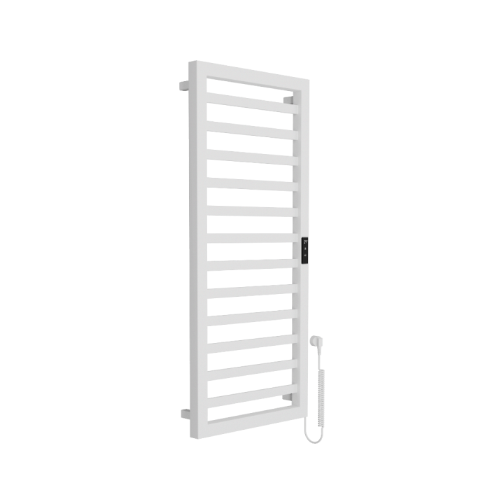 Brego Smart grzejnik łazienkowy elektryczny 115x50 cm, biały mat