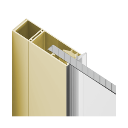 Rols profil poszerzający 15 mm, złoty połysk