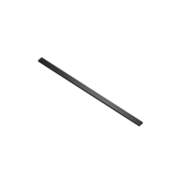 Ortigo wspornik kabiny 120 cm do docięcia, grafit szczotkowany