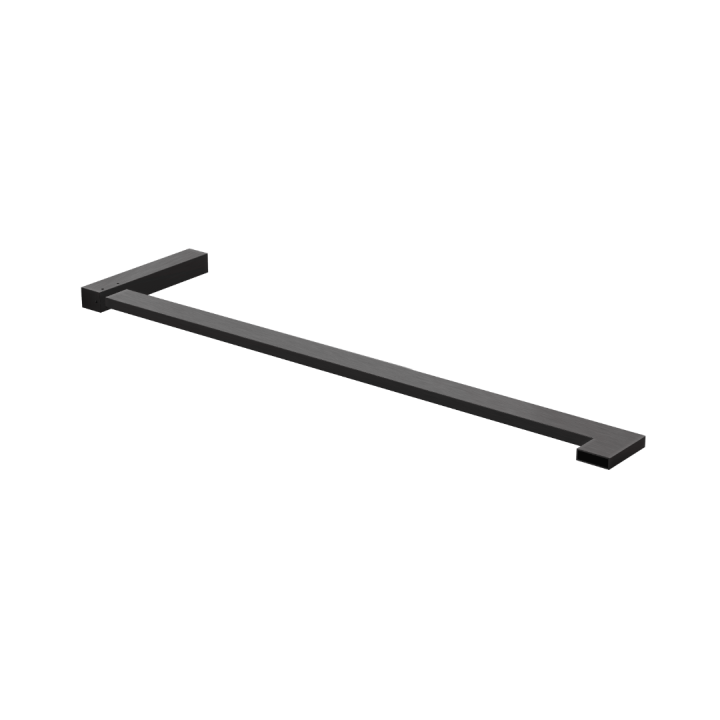 Ortigo wspornik kątowy L, dla rozmiarów kabiny 100-140cm, grafit szczotkowany