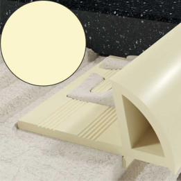 Profil EN krawędziowy 10 mm długość 250 cm, PVC, wanilia